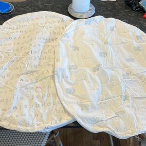 Barely Used Stokke Mini Crib Sheets